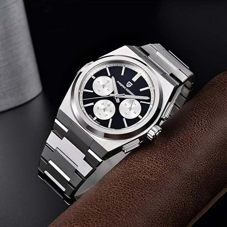 Titan Delta Chronographe Acier